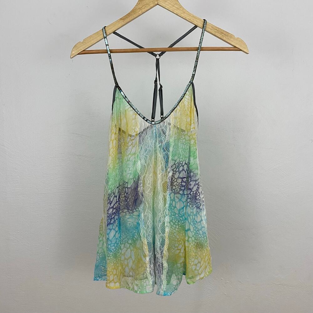 Free People Soledad Top - Seaside - Size Medium